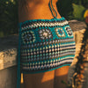 Oma Crochet Mini Skirt