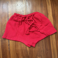 Plain Malibu Knit Cheeky Shorts