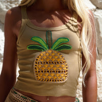 Tina Crochet Motif Tank